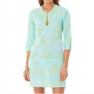 Lilly Pulitzer Courtney beaded crab print dress or tunic